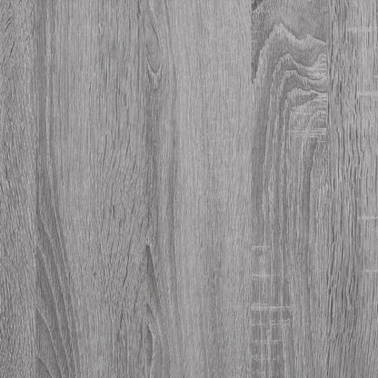 vidaXL 3 Piece Bathroom Furniture Set Grey Sonoma Engineered Wood