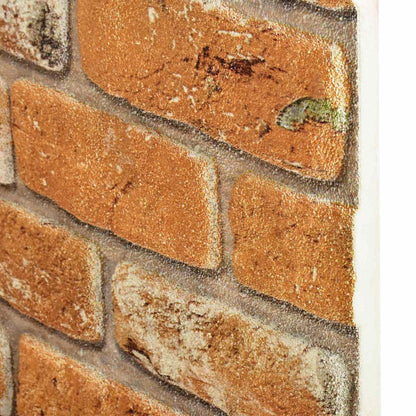 vidaXL Wall Panels 10 pcs Brick 100 x 50 cm EPS Foam