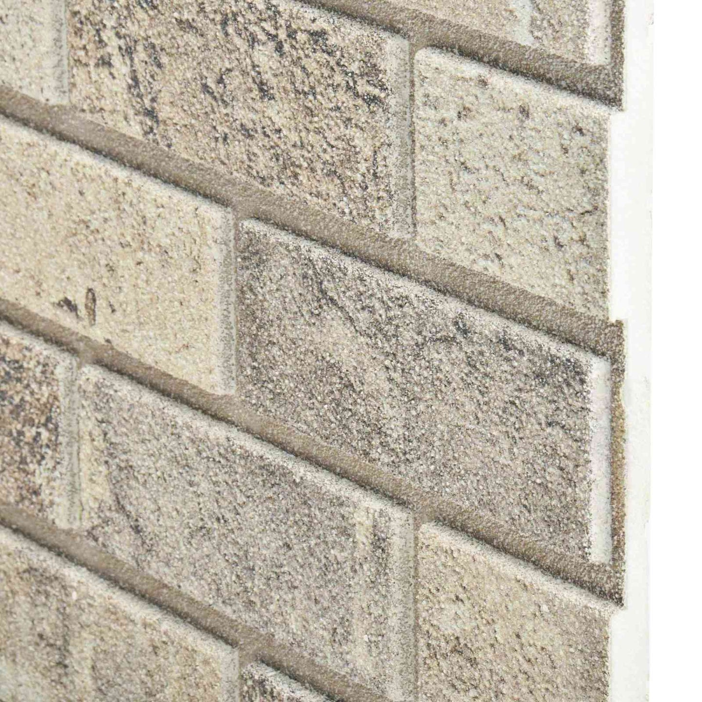 vidaXL Wall Panels 10 pcs 100 x 50 cm Sand EPS Foam