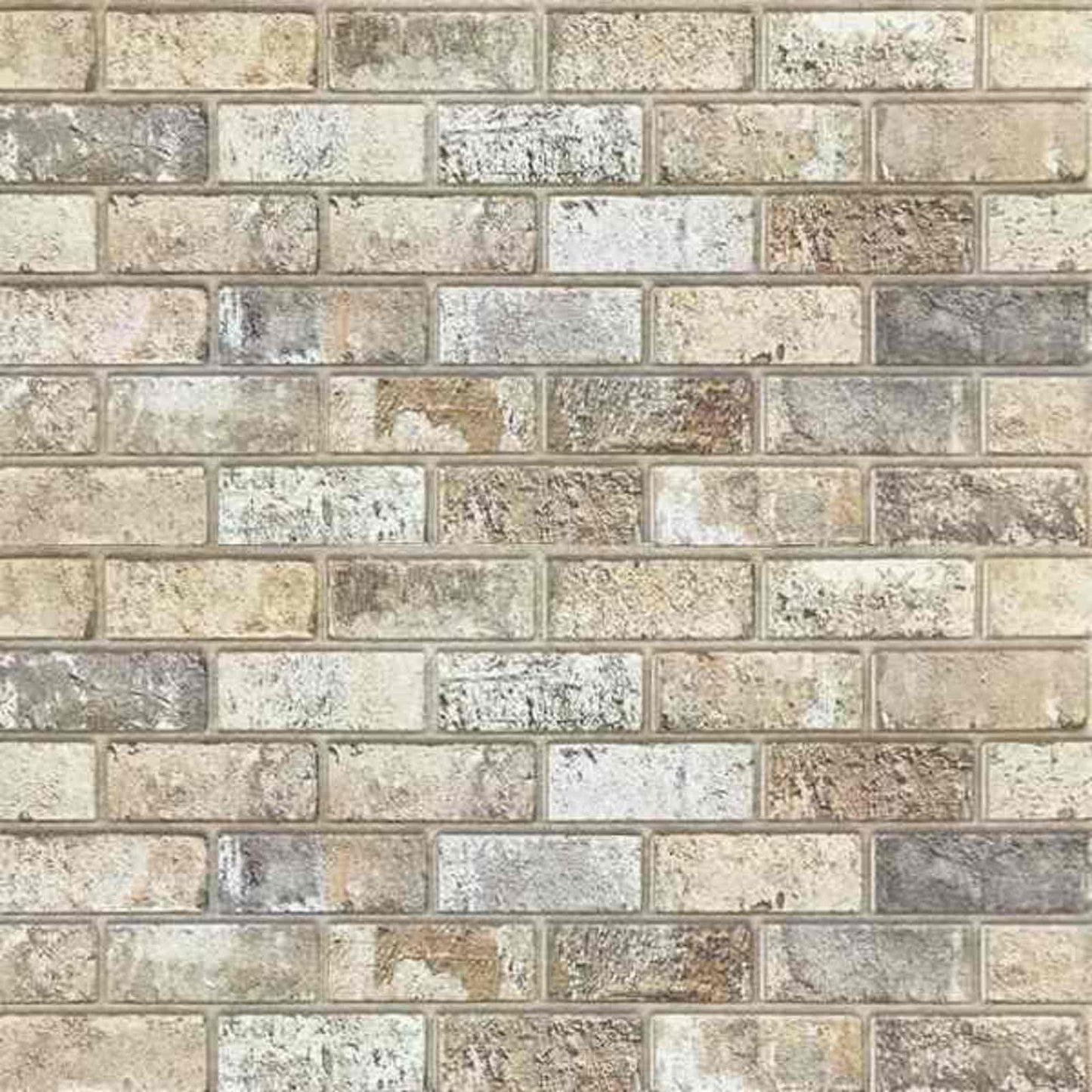 vidaXL Wall Panels 10 pcs 100 x 50 cm Sand EPS Foam