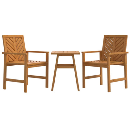 vidaXL Garden Lounge Set | Natural Brown | Solid acacia wood | Medium | Durable