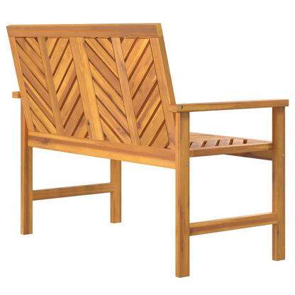 vidaXL Garden Bench 109 cm Solid Wood Acacia