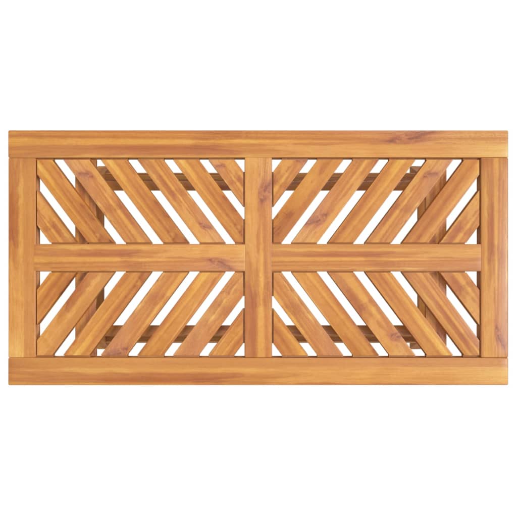 vidaXL 2 Piece Garden Lounge Set Solid Wood Acacia