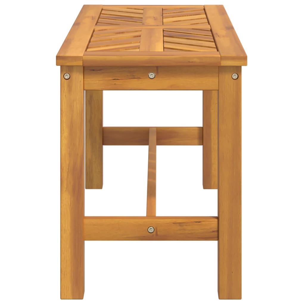 vidaXL Garden Bench 80 cm Solid Wood Acacia
