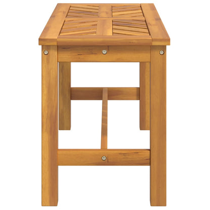 vidaXL Garden Bench 80 cm Solid Wood Acacia