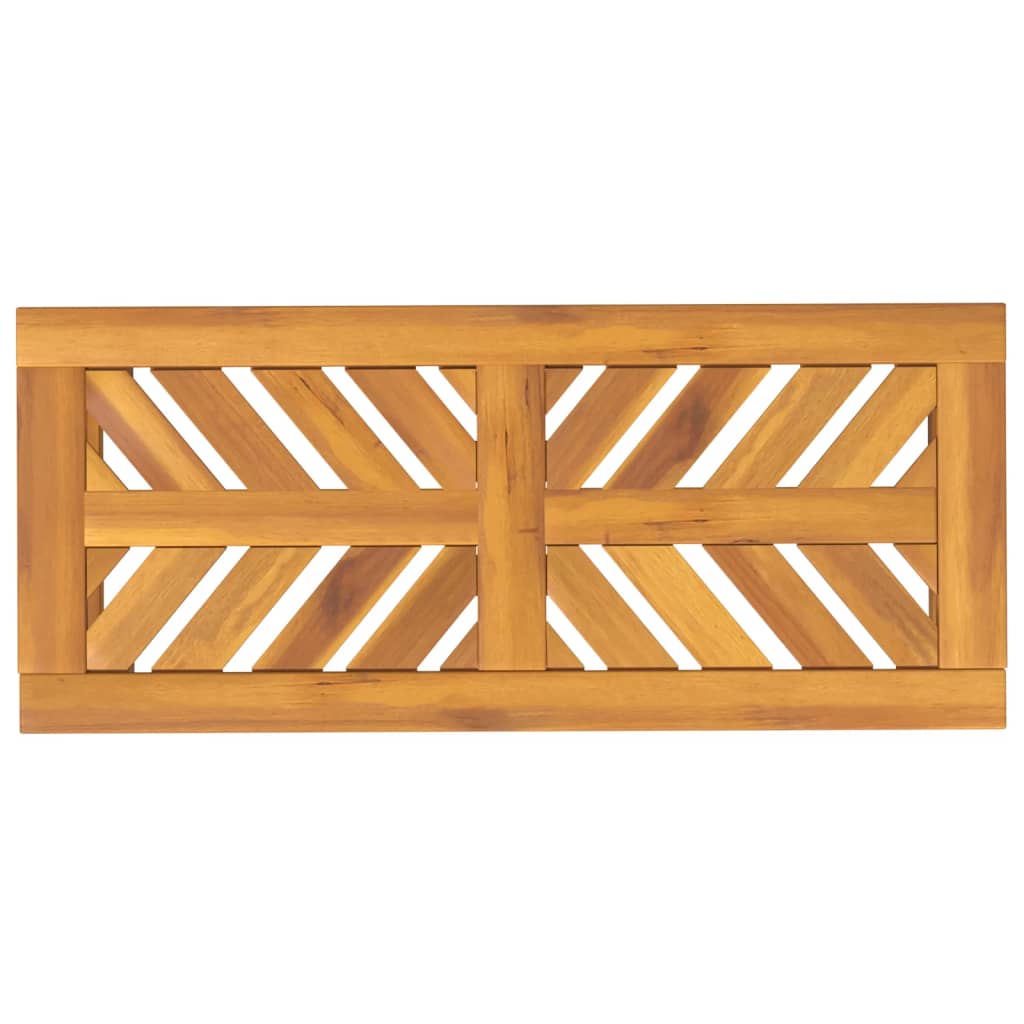 vidaXL Garden Bench 80 cm Solid Wood Acacia