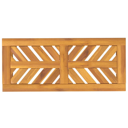 vidaXL Garden Bench 80 cm Solid Wood Acacia