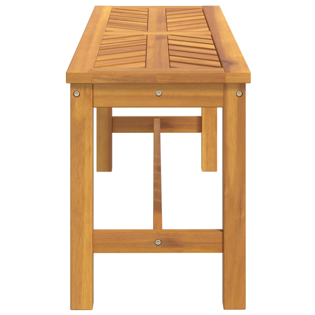 vidaXL Garden Bench 110 cm Solid Wood Acacia