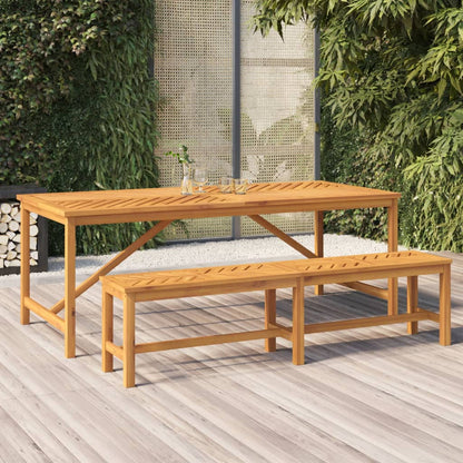 vidaXL Garden Bench 180 cm Solid Wood Acacia