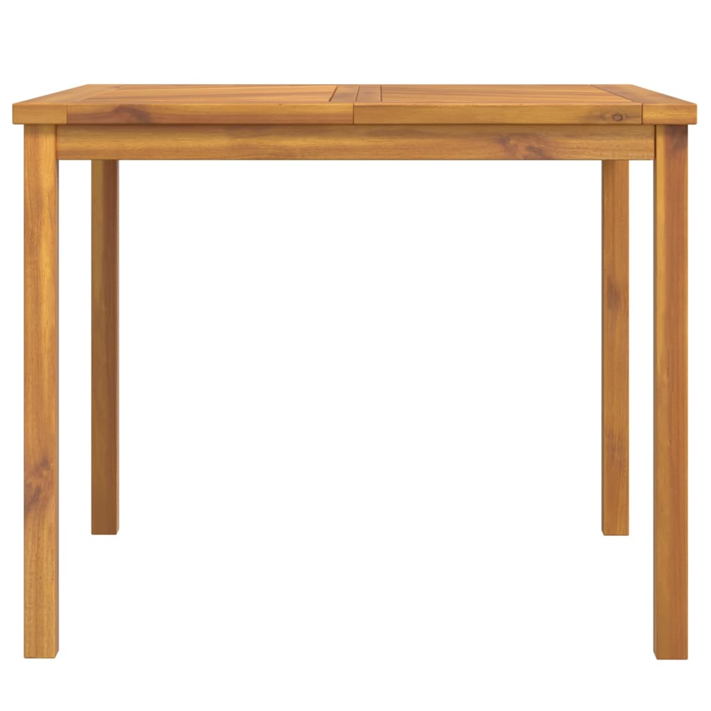 vidaXL Garden Dining Table 90x90x74 cm Solid Wood Acacia