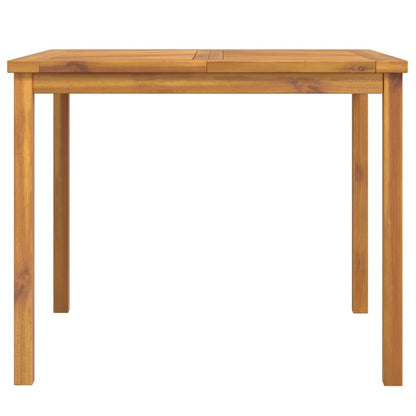 vidaXL Garden Dining Table 90x90x74 cm Solid Wood Acacia
