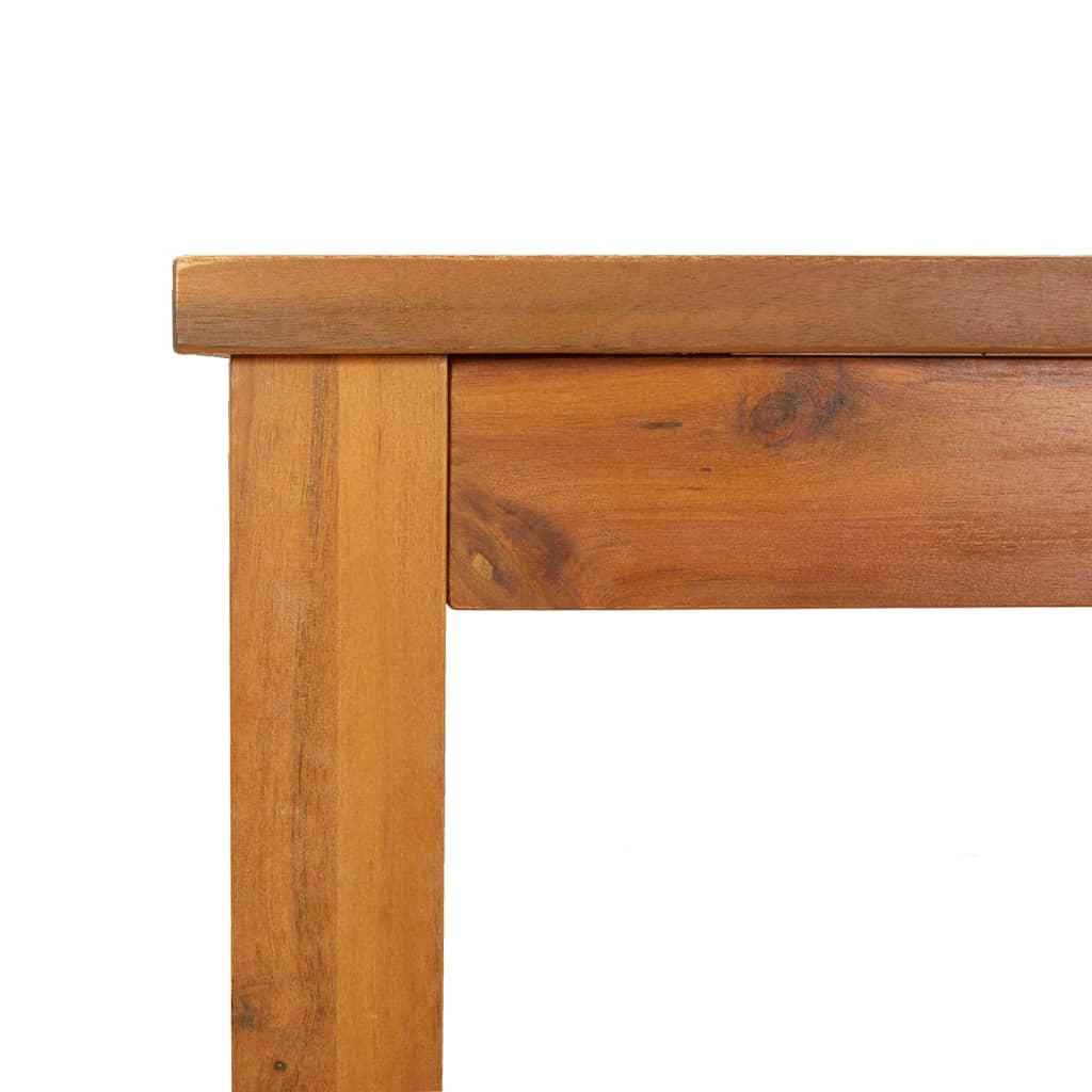 vidaXL Garden Dining Table 90x90x74 cm Solid Wood Acacia