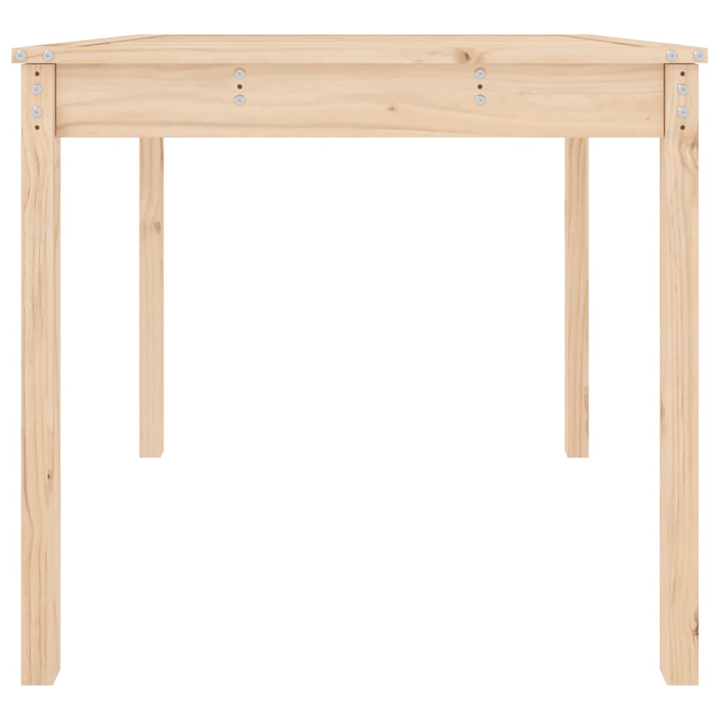 vidaXL Garden Table 82,5x82,5x76 cm Solid Wood Pine
