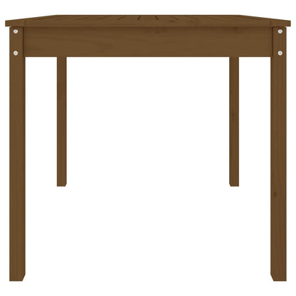vidaXL Garden Table Honey Brown 82.5x82.5x76 cm Solid Wood Pine