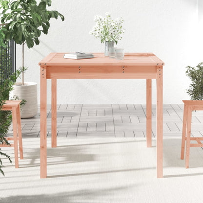 vidaXL Garden Table 82,5x82,5x76 cm Solid Wood Douglas