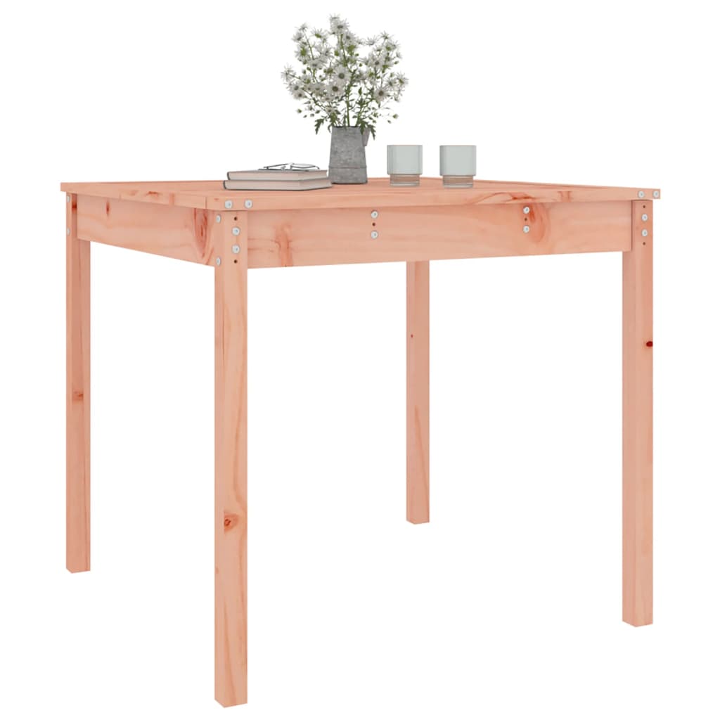 vidaXL Garden Table 82,5x82,5x76 cm Solid Wood Douglas