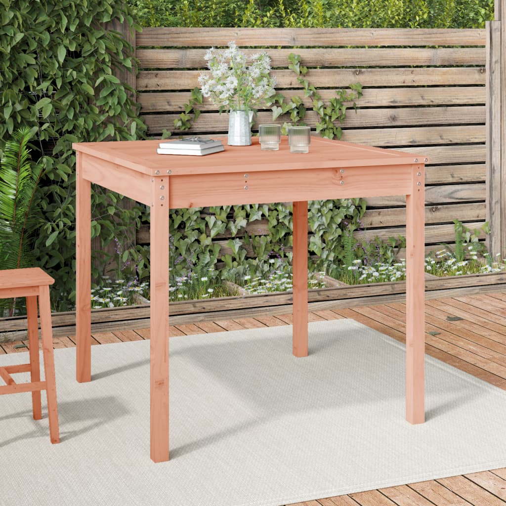 vidaXL Garden Table 82,5x82,5x76 cm Solid Wood Douglas