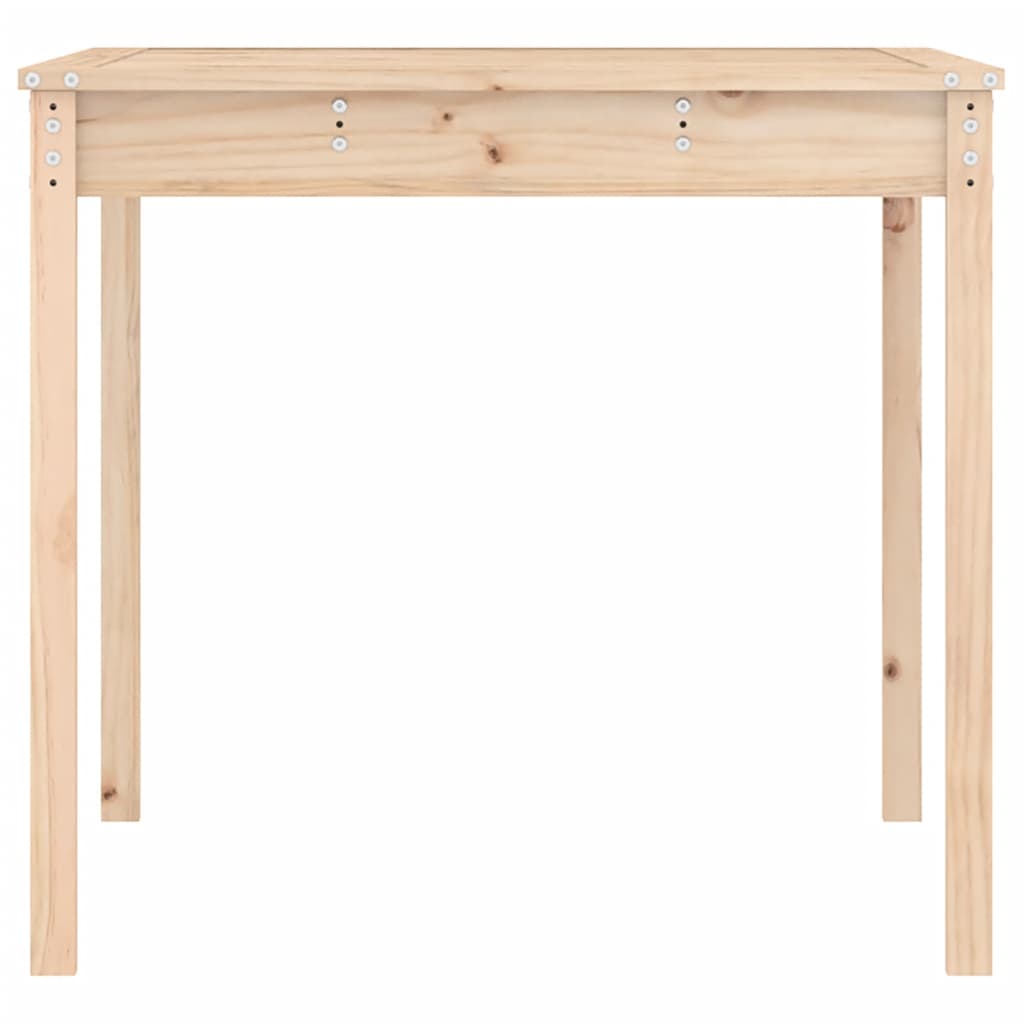 vidaXL Garden Table 121x82.5x76 cm Solid Wood Pine