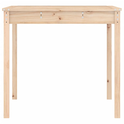 vidaXL Garden Table 121x82.5x76 cm Solid Wood Pine