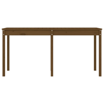vidaXL Garden Table Honey Brown 159,5x82,5x76 cm Solid Wood Pine