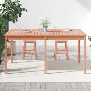 vidaXL Garden Table 159.5x82.5x76 cm Solid Wood Douglas