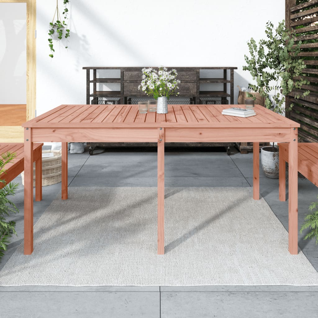 vidaXL Garden Table 159,5x82,5x76 cm Solid Wood Douglas