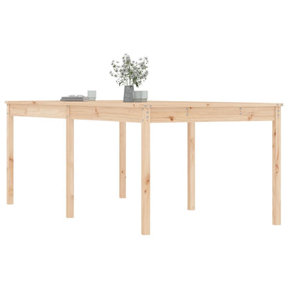 vidaXL Garden Table 203,5x100x76 cm Solid Wood Pine