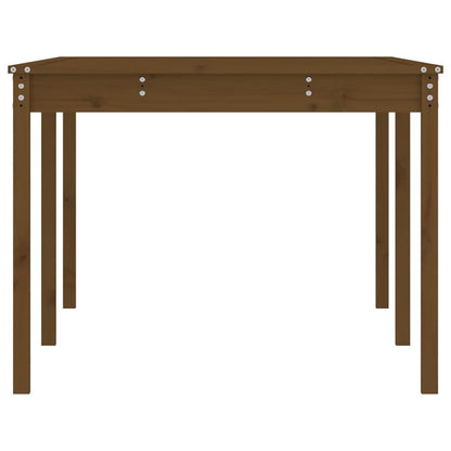 vidaXL Garden Table Honey Brown 203,5x100x76 cm Solid Wood Pine