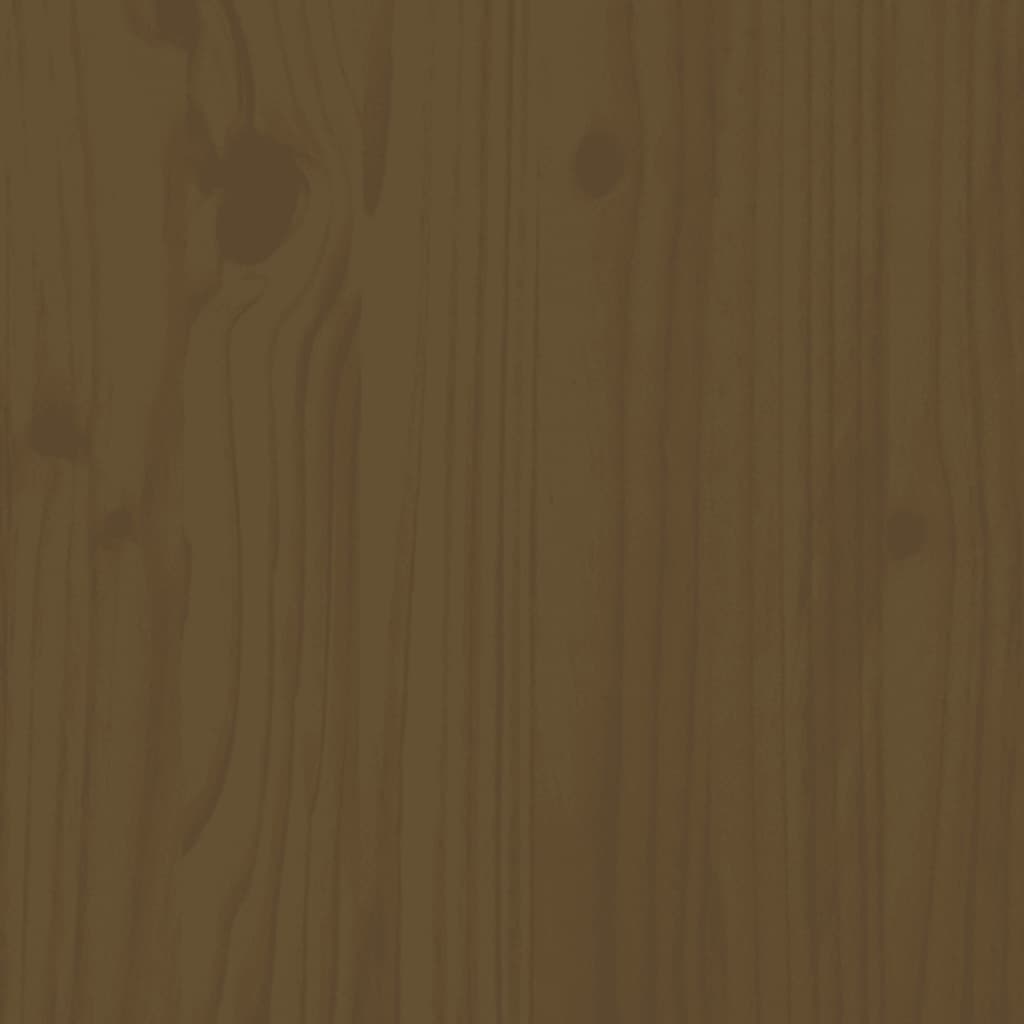vidaXL Garden Table Honey Brown 203,5x100x76 cm Solid Wood Pine