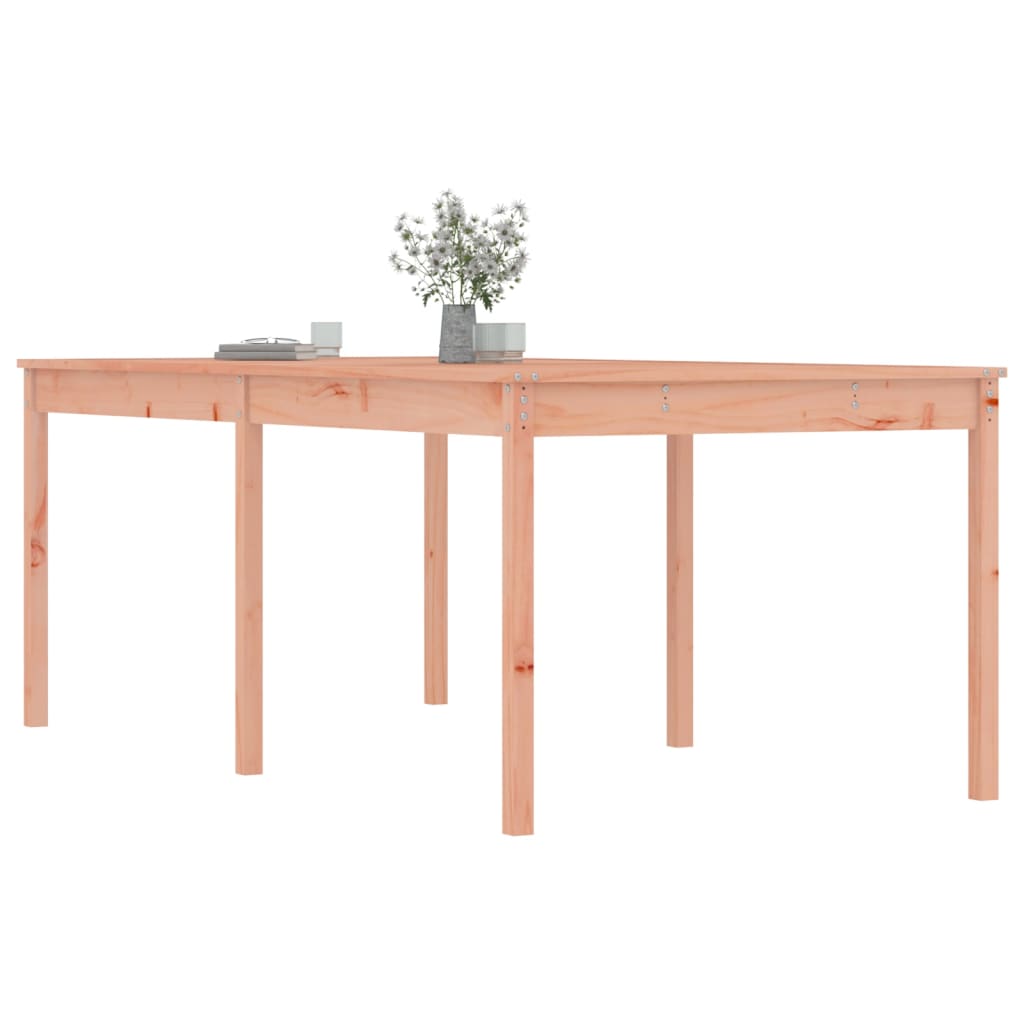 vidaXL Garden Table 203,5x100x76 cm Solid Wood Douglas