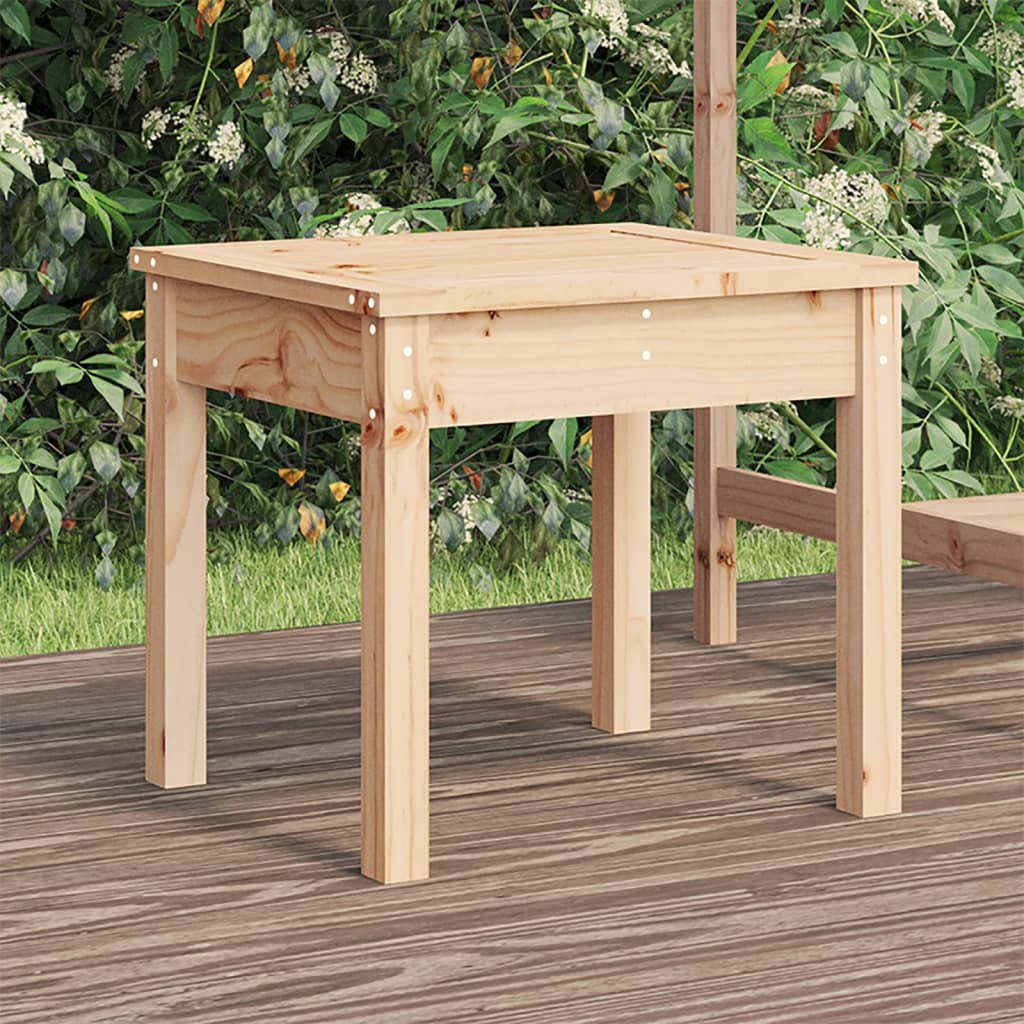 vidaXL Garden Bench 50x44x45 cm Solid Wood Pine