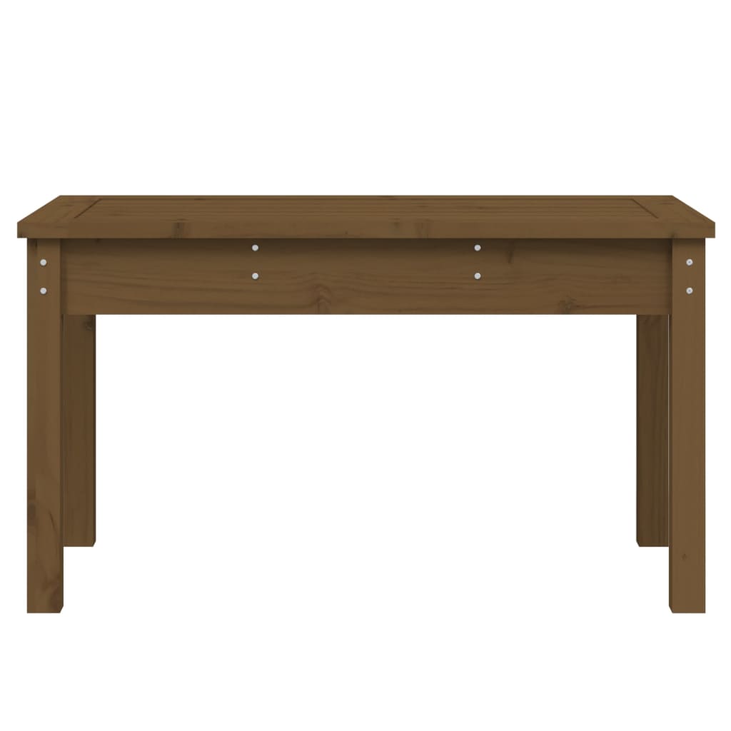 vidaXL Garden Bench Honey Brown 80x44x45 cm Solid Wood Pine