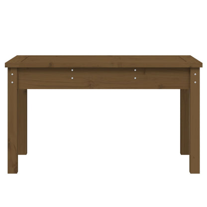vidaXL Garden Bench Honey Brown 80x44x45 cm Solid Wood Pine