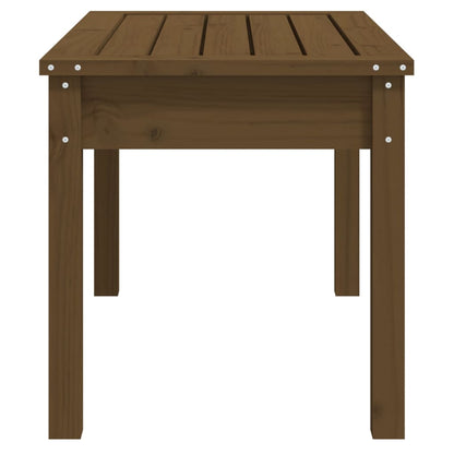 vidaXL Garden Bench Honey Brown 80x44x45 cm Solid Wood Pine