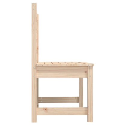 vidaXL Garden Bench 109 cm Solid Wood Pine