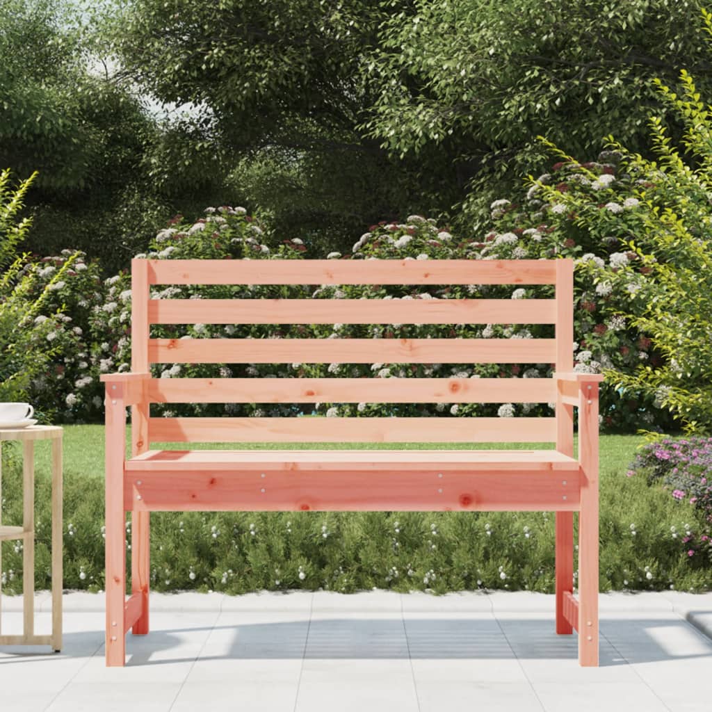 vidaXL Garden Bench 109x48x91.5 cm Solid Wood Douglas