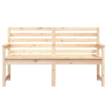 vidaXL Garden Bench 159.5x48x91.5 cm Solid Wood Pine