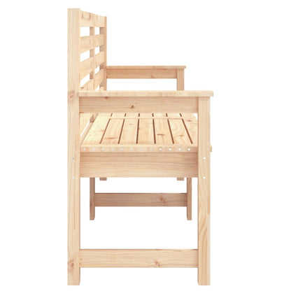 vidaXL Garden Bench 159.5x48x91.5 cm Solid Wood Pine