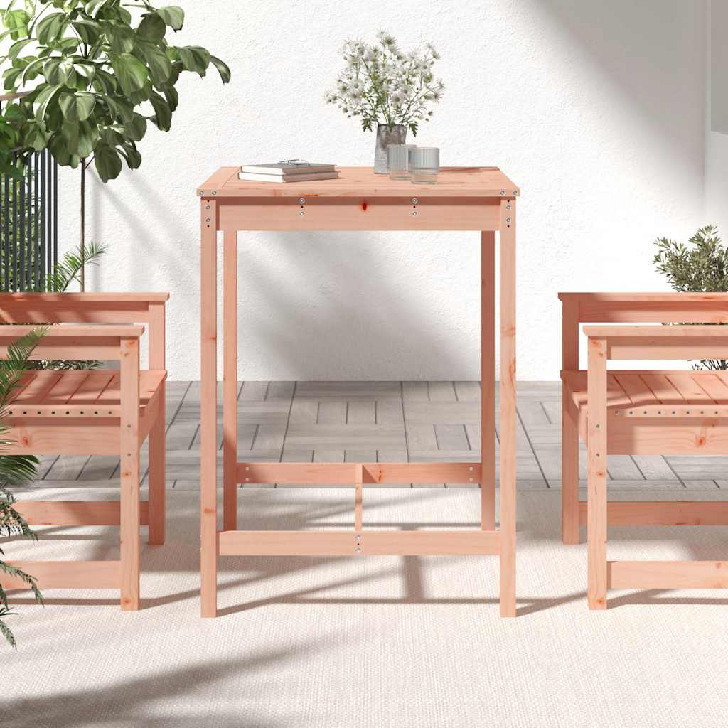 vidaXL Garden Table 82,5x82,5x110 cm Solid Wood Douglas