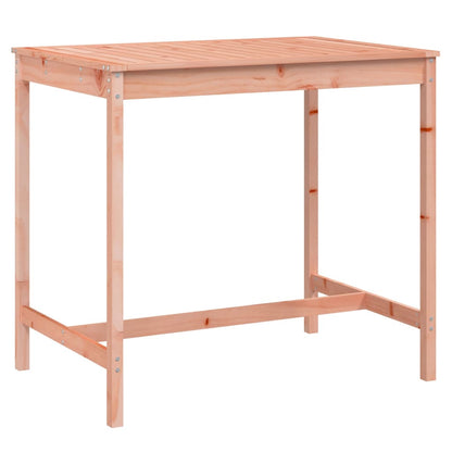 vidaXL Garden Table 121x82,5x110 cm Solid Wood Douglas