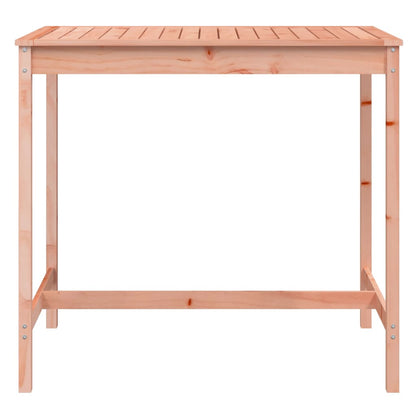vidaXL Garden Table 121x82,5x110 cm Solid Wood Douglas