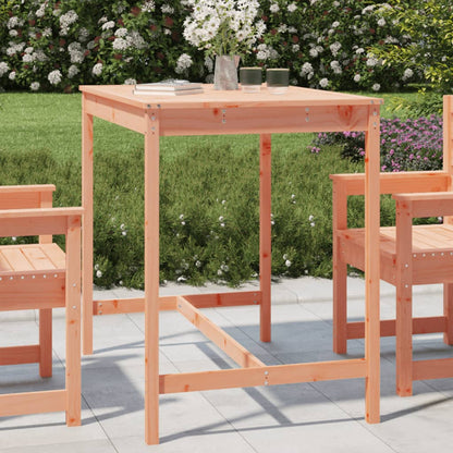 vidaXL Garden Table 121x82,5x110 cm Solid Wood Douglas
