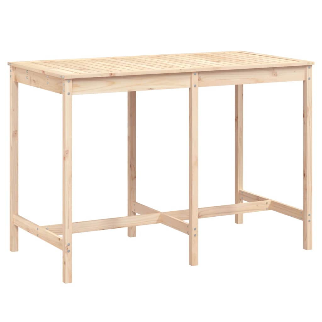 vidaXL Garden Table 159,5x82,5x110 cm Solid Wood Pine