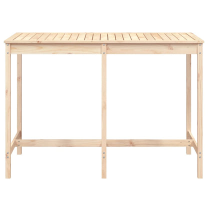 vidaXL Garden Table 159.5x82.5x110 cm Solid Wood Pine