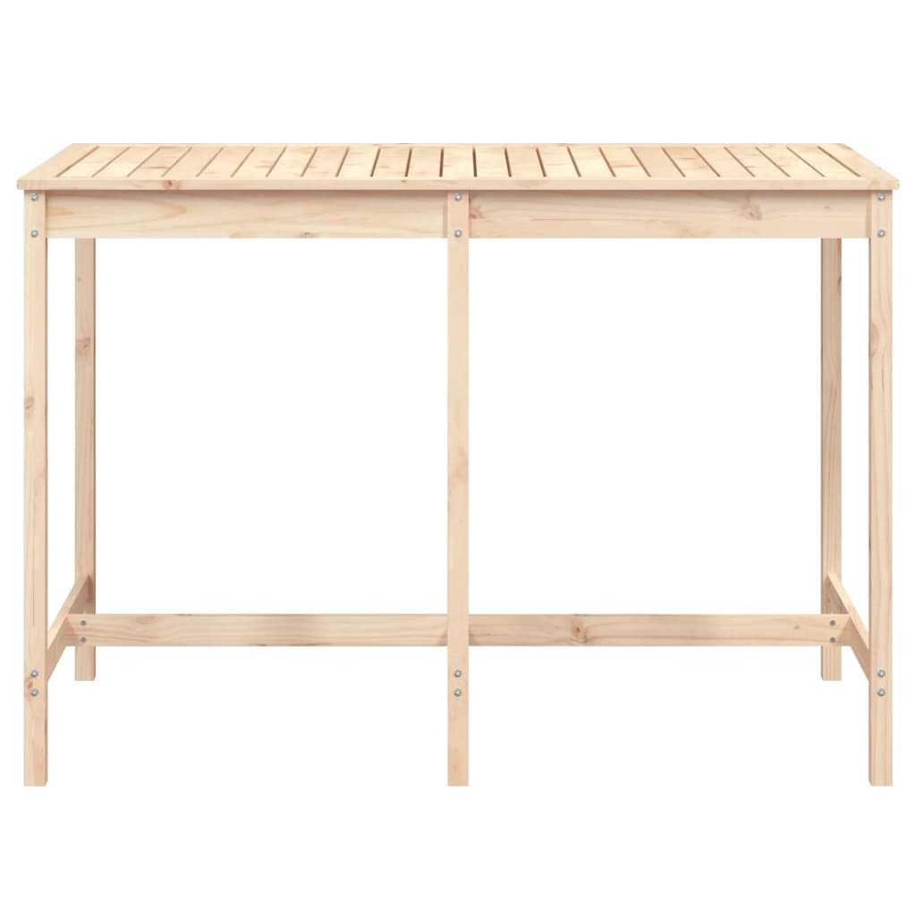 vidaXL Garden Table 159,5x82,5x110 cm Solid Wood Pine
