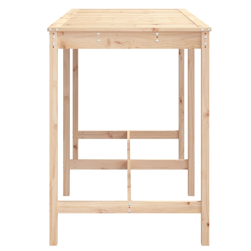 vidaXL Garden Table 159,5x82,5x110 cm Solid Wood Pine