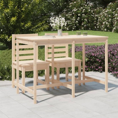 vidaXL Garden Table 159,5x82,5x110 cm Solid Wood Pine
