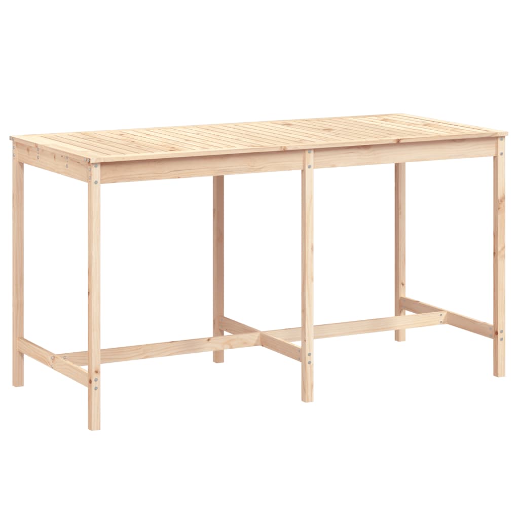 vidaXL Garden Table 203,5x90x110 cm Solid Wood Pine