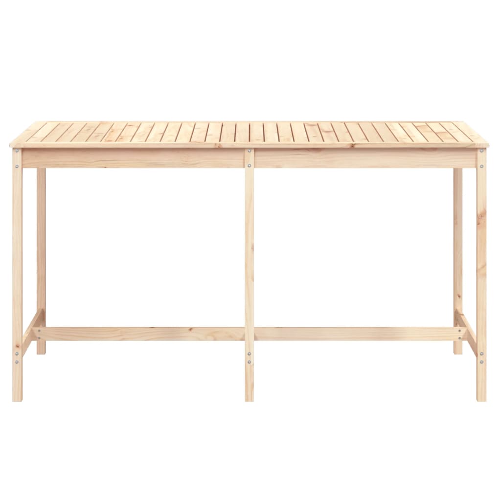 vidaXL Garden Table 203,5x90x110 cm Solid Wood Pine