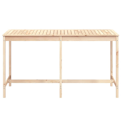 vidaXL Garden Table 203,5x90x110 cm Solid Wood Pine